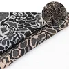Elegant clothing flower jacquard polyester custom poly lurex elastic fabric