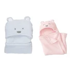 newborn Cuddle baby blanket toddler cartoon bear sleeping bag baby wrap