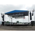 4 psc LA28+1 psc SB18 KARA dual 8 inch passive outdoor line array speaker system