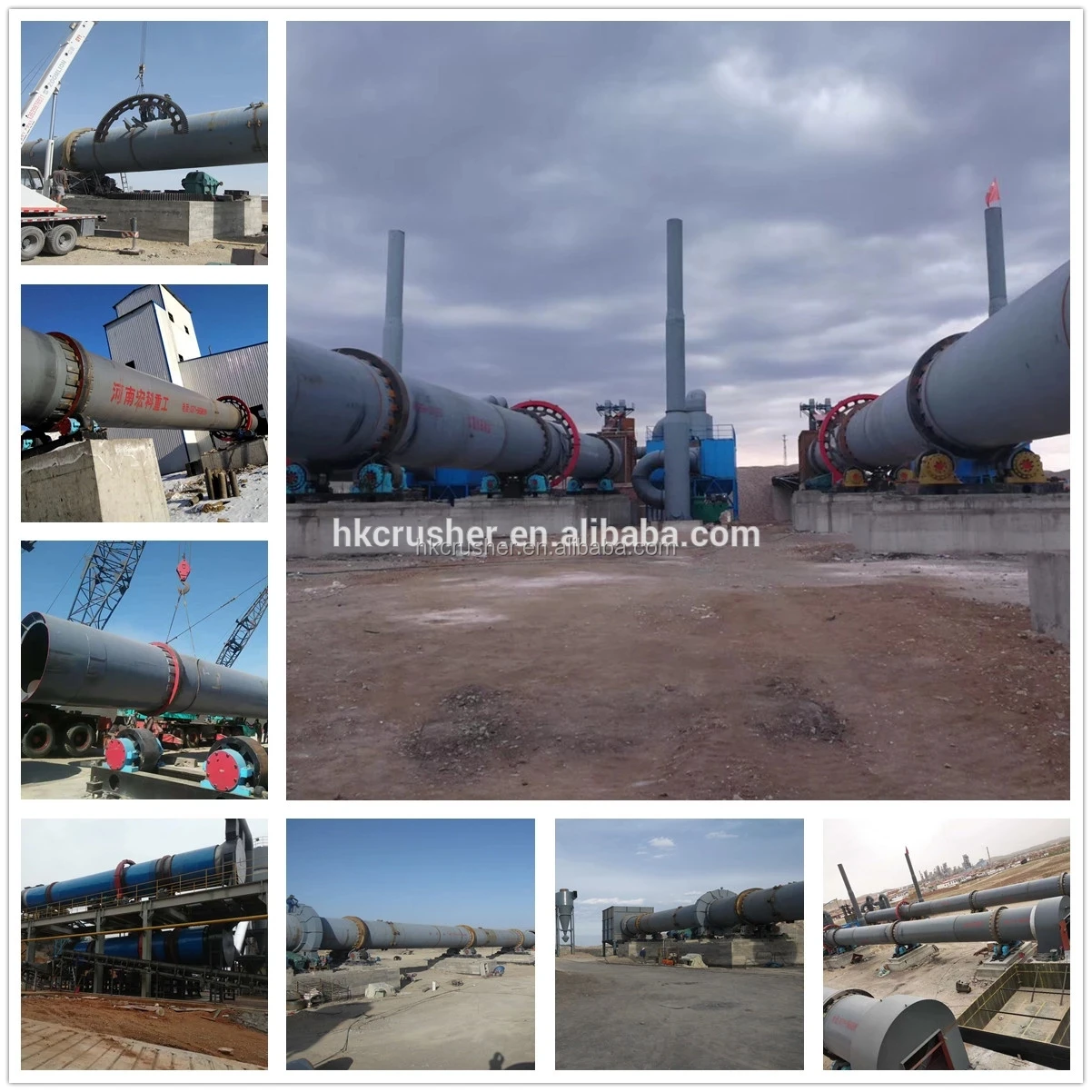 Rotary kiln for activated carbonn