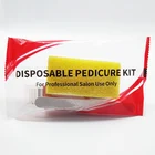 Factory wholesale 200set/case professional disposable 4pcs kit manicure pedicure set for foot