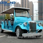 5000w Blue luxury 8 seater electric tourist scooter car