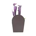 Customized color decorative artificial indoor pitcher plant craft plants with metal pots