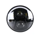 Motorcycle Angel Eyes 60W 7 Inch Round LED Car Head light for Jeep Wrangler