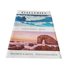 Promotional custom decoration wall art PVC vinyl pp poster printing