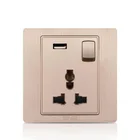 13A Multi Socket With Fuse 6 Pin Multi Socket