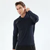 wholesale high-grade silky long sleeve t shirt gym hoodie custom men hoodies sweatshirts for men