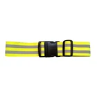 W037A DingFei PVC Elastic Reflective Adjust Running Safety Reflection Vest With reflective Vest