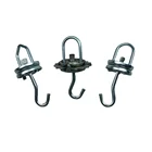 Rigging Hardware High Quality Galvanized Carbon Steel Forged Heavy Swivel hook