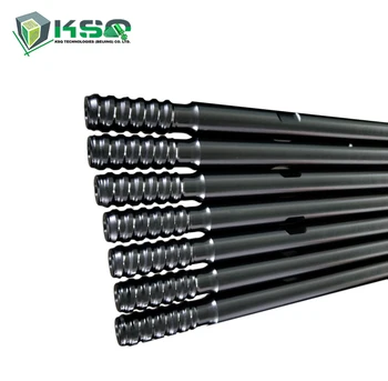 Top Hammer Drifter Drilling Tools T38 Thread 6 feet MF Drill Rod Used in Quarrying Tunneling Mining