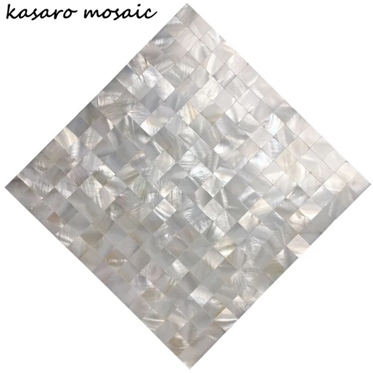 Customized Mother of Pearl Mosaic Kitchen Backsplash Tile