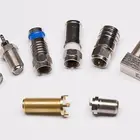 Manufacturer RF F Female Connector 75 ohm PCB Mount Type for TV