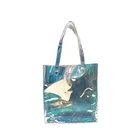 Cheap Handbag High Quality Water Proof Cheap Custom Laser Colorful Pvc Bag Tote Shoulder Handbag
