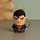 2019 New Arrival 3D Lovely Keychain Promotional Gift Marvel Led Light Keychain Super Hero Led Keychain