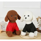 Wholesale Dog Monochrome Clothes Teddy Sweater Pet Windbreaker Cat Jacket Suits