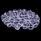 Transparent acrylic diy beads for jewelry making, round beads in bulk, 10mm custom prayer beads