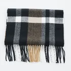Plaid Women Plaid Scarf 2019 Women's Plaids Grid Printed Twill Silk Square Scarf