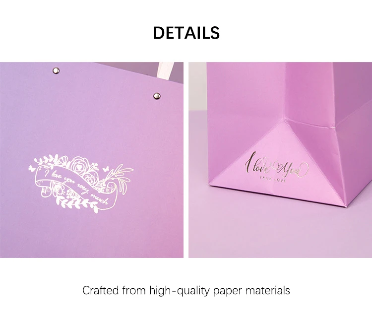 lavender purple gift bags light purple shopping gift paper bag