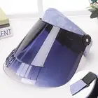 Anti Fog Protective Visor Cap With Face Shield Anti-Virus Safety anti spitting protective Plastic emf Protection