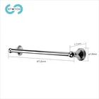 Modern Wall Mounted Bathroom Accessories Set Bath Hardware Towel Holder Standing Single Bar