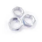 Nuts Nut Zinc Plated Adapters JIC Threaded Nuts Hex Adjustable Swivel Nut For Hydraulic Pipe Fittings