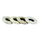 Wool felt wheel polishing pad car polishing angular felt wheels buffing wheel buff wool felt
