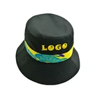 Wholesale 100% cotton good quality terry towel bucket hat printed or embroidery your custom logo