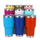 20oz 30oz Tumbler 304 Stainless Steel Car Travel Mug Powder Coated Coffee Cup