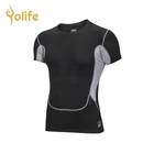 Men Bodybuilding Sport T shirt Short Sleeve sport shirt men Top Gym t Shirt