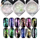 Nail Chameleon Pigment Best Price Color Changing Rainbow Irregular Transparent Nail Glitter Chameleon Flakes