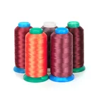 Polyester Colorful Sewing Threads Sewing Raw Spun Polyester