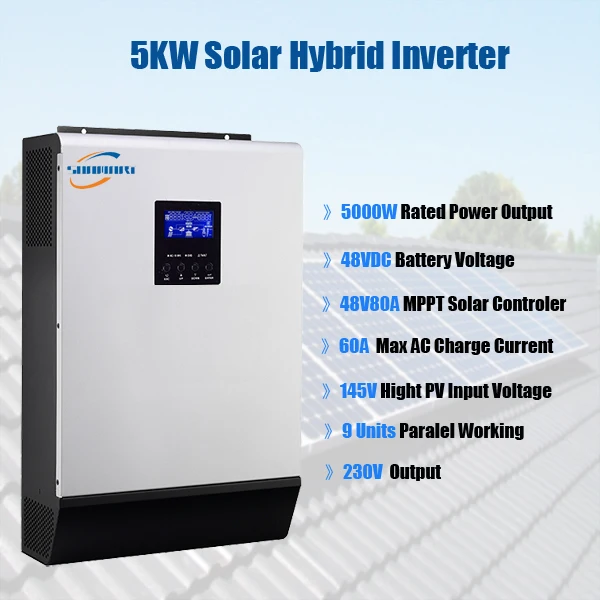 Kva W Hybrid Sine Wave Inverter With A V Mppt Controller For