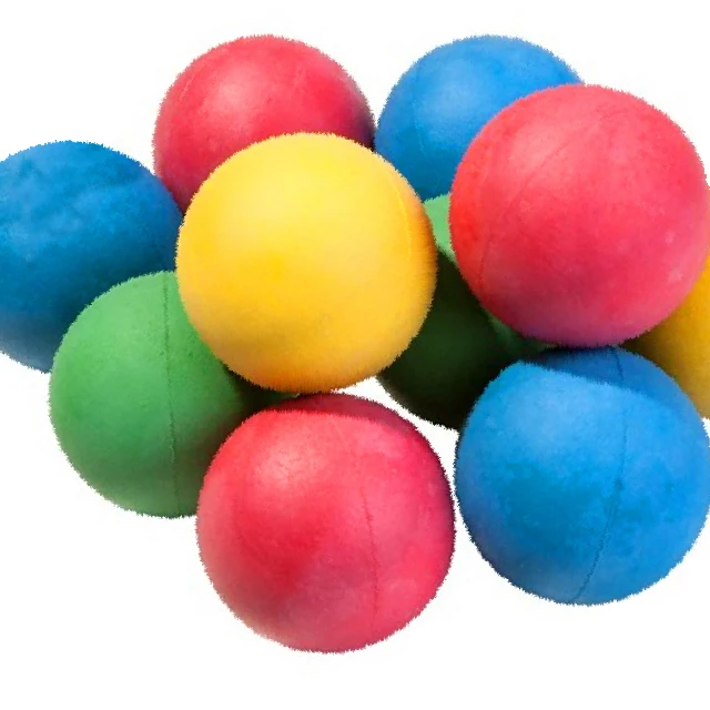 Soft Hard Colorful Solid 3 Inch Rubber 