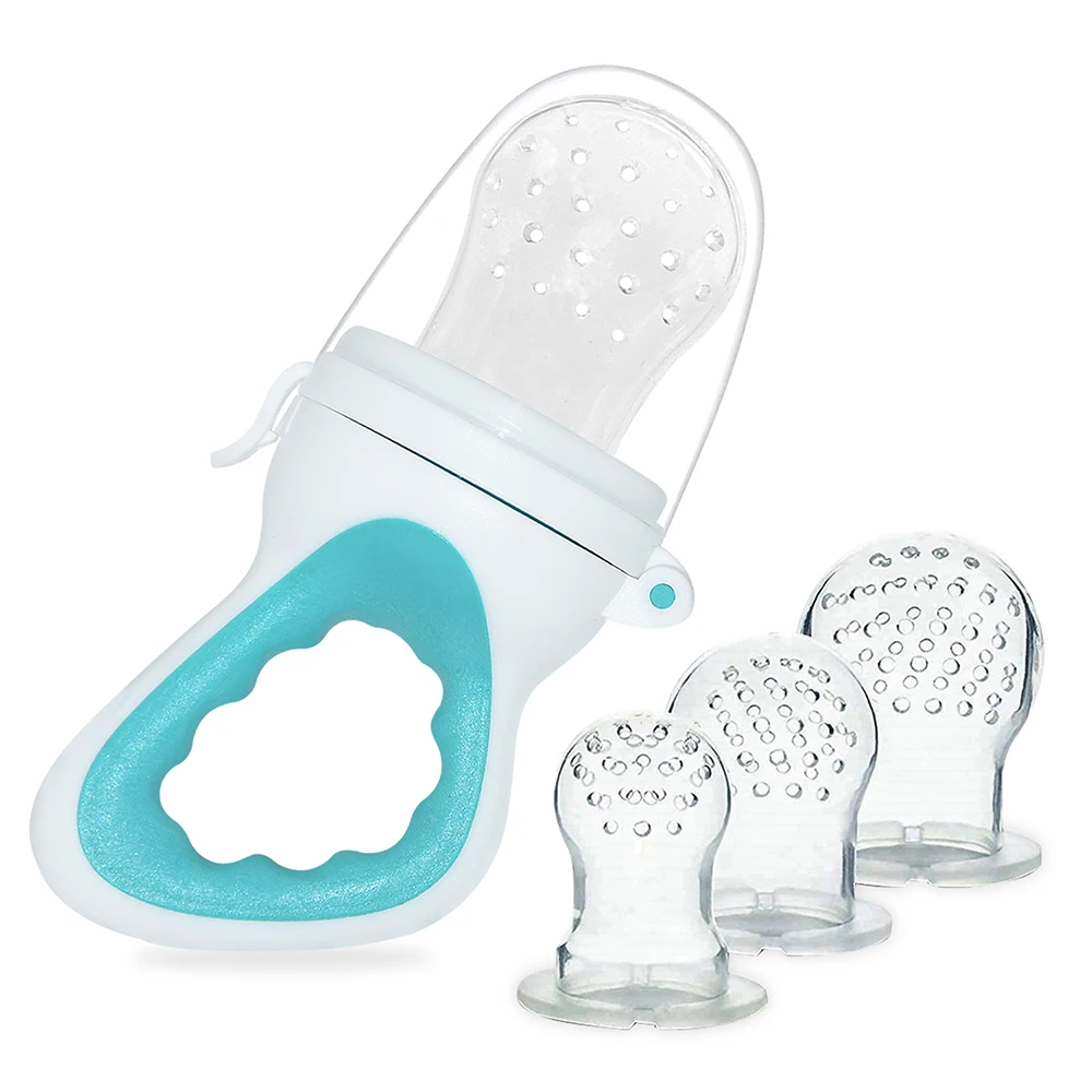 BPA Free Baby Teether Silicone Baby Fruit Feeder Pacifier Fresh Food Popsicle Teething Popsiclesicle manufacture
