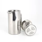 WIN TOP Double Wall Stainless Steel French Press Coffee Maker