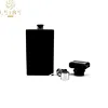 Free samples 30ml 50ml 100ml rectangle glass black transparent perfume atomizer spray bottle brand cologne perfume glass bottle
