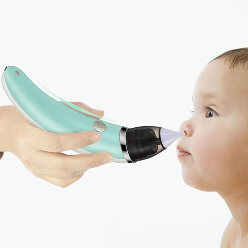 Sicher Hygienisch Nase Reiniger Oral Rotz Baby Nasensauger Elektrische Sucker Weiche Ergonomische Anti-reflux Oral Rotz Sucker