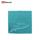 High quality silk print microfiber eyeglass lens cleaning cloth for sunglass