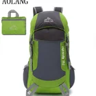 Large Capacity foldable Sports Camping Hiking Rucksack Nylon Backpack Green Climbing Outdoor Travel Bag