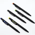 Popular gifts aluminum stylus pen laser engraving ball pen with light up logo