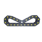CNC plastic wire carrier various electrical cable protection chain