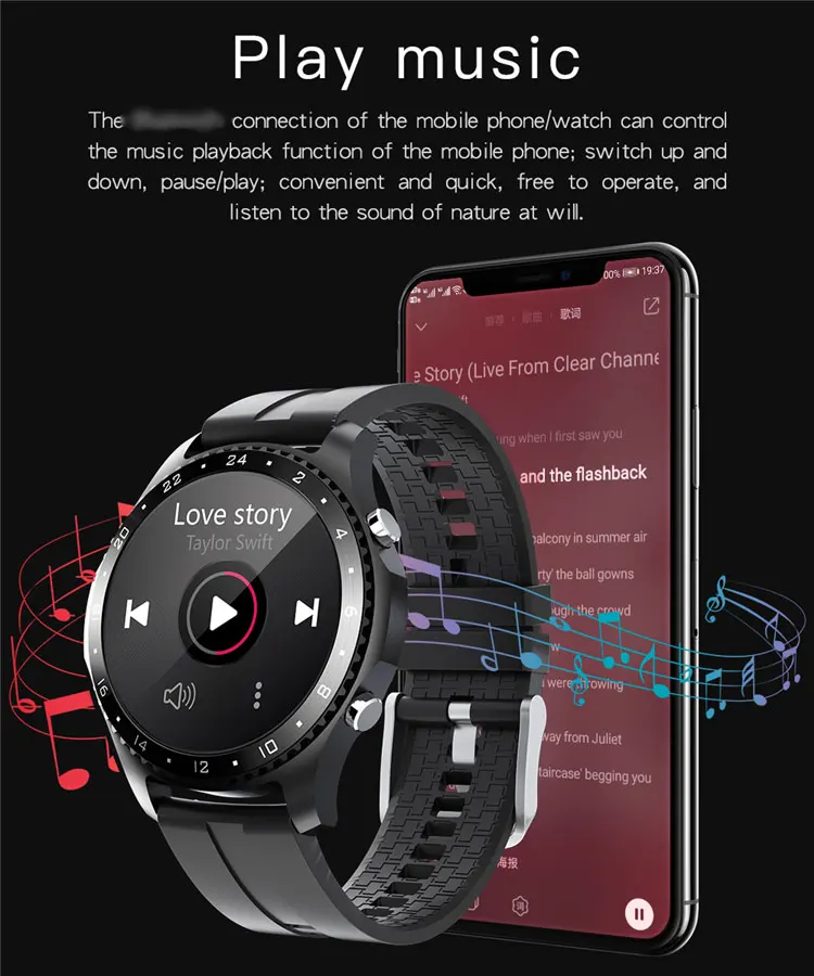 New Arrivals CK30 Smartwatch BT call Fitness tracker wristwatch heart rate Body temperature Blood pressure Smart watch CK30\n