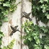 Nature Inspired Recycled Metal Drum Wall Art for Novelty Gift Iron hummingbird decor Wholesale