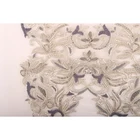Embroidery Eyelet Lace Trim Green Gold 3.5cm