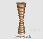 Flower Pot Vases For Decorating Flowers Gold Fiber Glass Vases Of Flower Pot For Household Decoration