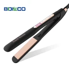 Whlose sale professional hair straightener touch control 35mm ceramic coated flat iron