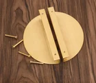 Brass half moon handles and knobs cabinet handles Wenzhou furniture hardware factory 525