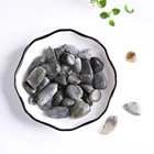 Gemstone Wholesale Tumbled Stones Healing Gemstone Labradorite Crystal Gravel For Decoration