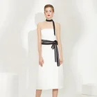 Fashion Off The Shoulder Cocktail Ladies White Dress Birthday Evening Party Slit Maxi Dress