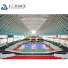 China Galvanized Steel Construction Stadium Roof Bolt Ball Space Frame Structure Sports Center